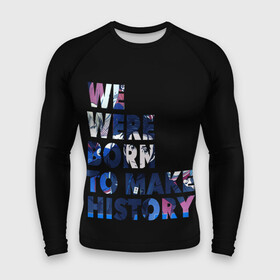 Мужской рашгард 3D с принтом We were born to make history в Санкт-Петербурге,  |  | yuri on ice | юри на льду