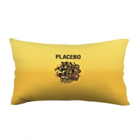 Подушка 3D антистресс с принтом Placebo в Санкт-Петербурге, наволочка — 100% полиэстер, наполнитель — вспененный полистирол | состоит из подушки и наволочки на молнии | Тематика изображения на принте: placebo | альтернативный | инди | индирок | плацебо | рок