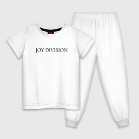 Детская пижама хлопок с принтом Joy Division в Санкт-Петербурге, 100% хлопок |  брюки и футболка прямого кроя, без карманов, на брюках мягкая резинка на поясе и по низу штанин
 | ian curtis | joy division | rock | unknown pleasures | иэн кёртис | рок