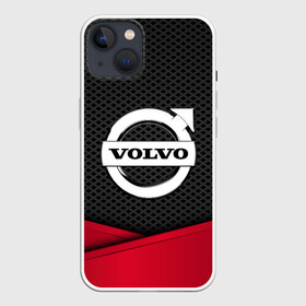 Чехол для iPhone 13 с принтом VOLVO в Санкт-Петербурге,  |  | auto | automobile | car | carbon | machine | motor | motor car | sport car | volvo | автомашина | бренд | легковой автомобиль | марка | спортивный автомобиль | тачка