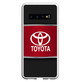 Чехол для Samsung Galaxy S10 с принтом TOYOTA SPORT в Санкт-Петербурге, Силикон | Область печати: задняя сторона чехла, без боковых панелей | auto | automobile | car | carbon | machine | motor | motor car | sport car | toyota | автомашина | бренд | легковой автомобиль | марка | спортивный автомобиль | тачка