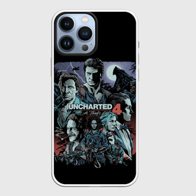 Чехол для iPhone 13 Pro Max с принтом Uncharted 4 в Санкт-Петербурге,  |  | chloe | drake | elena | nathan | naughty dog | sully | анчартед | дрейк | натан | нейтан | ноти дог | пиратs | приключения | путь вора | салли | утраченное наследие