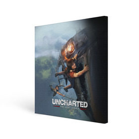 Холст квадратный с принтом Uncharted в Санкт-Петербурге, 100% ПВХ |  | Тематика изображения на принте: chloe | drake | elena | nathan | naughty dog | sully | анчартед | дрейк | натан | нейтан | ноти дог | пиратs | приключения | путь вора | салли | утраченное наследие