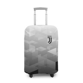 Чехол для чемодана 3D с принтом JUVENTUS SPORT в Санкт-Петербурге, 86% полиэфир, 14% спандекс | двустороннее нанесение принта, прорези для ручек и колес | 