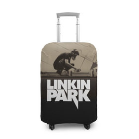 Чехол для чемодана 3D с принтом Linkin Park Meteora в Санкт-Петербурге, 86% полиэфир, 14% спандекс | двустороннее нанесение принта, прорези для ручек и колес | benington | bennington | chester | hybrid | linkin | linking | meteora | mike | park | shinoda | theory | бенингтон | беннингтон | линкин | линкинг | майк | метеора | парк | рок | честер | шинода