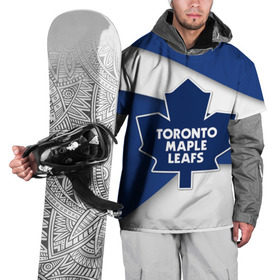 Накидка на куртку 3D с принтом Торонто в Санкт-Петербурге, 100% полиэстер |  | nhl | toronto | нхл | спорт | торонто | хоккей