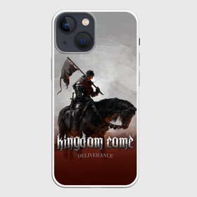 Чехол для iPhone 13 mini с принтом Рыцарь на коне в Санкт-Петербурге,  |  | deliverance | kingdom come | kingdom come deliverance | knight | кингдам кам | король | рыцарь | средневековье | средние века