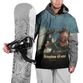 Накидка на куртку 3D с принтом Kingdom fight в Санкт-Петербурге, 100% полиэстер |  | deliverance | kingdom come | kingdom come deliverance | knight | кингдам кам | король | рыцарь | средневековье | средние века