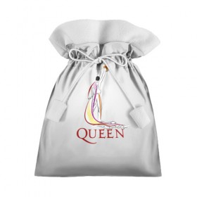 Подарочный 3D мешок с принтом Queen в Санкт-Петербурге, 100% полиэстер | Размер: 29*39 см | Тематика изображения на принте: paul rodgers | queen | брайан мэй | джон дикон | квин | меркури | меркьюри | мэркури | роджер тейлор | рок группа | фредди | фреди