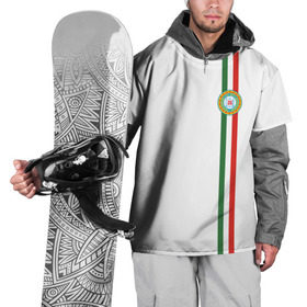 Накидка на куртку 3D с принтом Чеченская республика в Санкт-Петербурге, 100% полиэстер |  | grozny | герб | грозный | патриот | северный кавказ | флага | цвета