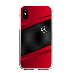 Чехол для iPhone XS Max матовый с принтом MERCEDES BENZ SPORT в Санкт-Петербурге, Силикон | Область печати: задняя сторона чехла, без боковых панелей | auto | car | carbon | mercedes | mercedes benz | автомобиль | машина | мерседес