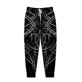 Мужские брюки 3D с принтом Tribal Pattern в Санкт-Петербурге, 100% полиэстер | манжеты по низу, эластичный пояс регулируется шнурком, по бокам два кармана без застежек, внутренняя часть кармана из мелкой сетки | biker | bodybuilding | cool | fitness | gothic | gym | pattern | sport | style | tattoo | tribal | тату