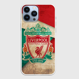 Чехол для iPhone 13 Pro Max с принтом Ливерпуль олд в Санкт-Петербурге,  |  | fc liverpool | football | liverpool | soccer | ливер | ливерпуль | лига чемпионов | фк ливерпуль | футбол