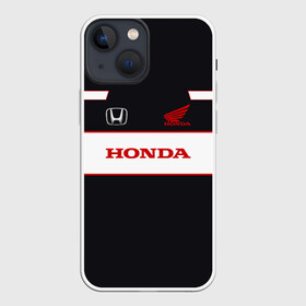 Чехол для iPhone 13 mini с принтом Honda в Санкт-Петербурге,  |  | honda | авто | автомобиль | лого | машина | хонда