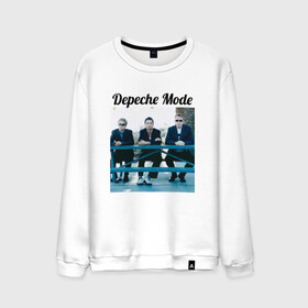 Мужской свитшот хлопок с принтом Depeche mode в Санкт-Петербурге, 100% хлопок |  | depeche mode | депеш мод. | музыка