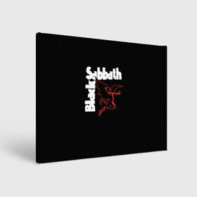 Холст прямоугольный с принтом BLACK SABBATH в Санкт-Петербурге, 100% ПВХ |  | black sabbath | билл уорд | блэк саббат | британская рок группа | гизер батлер | группа | музыка | оззи осборн | рок | тони айомми | хеви метал