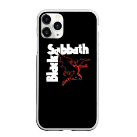 Чехол для iPhone 11 Pro матовый с принтом BLACK SABBATH в Санкт-Петербурге, Силикон |  | black sabbath | билл уорд | блэк саббат | британская рок группа | гизер батлер | группа | музыка | оззи осборн | рок | тони айомми | хеви метал