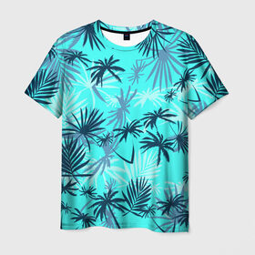 Мужская футболка 3D с принтом GTA San Andreas Tommy Vercetti в Санкт-Петербурге, 100% полиэфир | прямой крой, круглый вырез горловины, длина до линии бедер | 80 е | gta | vice city |   лето | вай сити | вайс сити | гта | майами | неон | пальмы | пляжная | рубашка | томми версетти | тони монтана