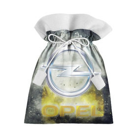 Подарочный 3D мешок с принтом Логотип опель в Санкт-Петербурге, 100% полиэстер | Размер: 29*39 см | opel | opel logo | логотип опель | опель