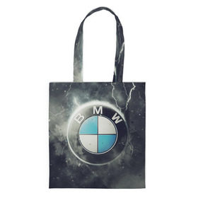 Сумка 3D повседневная с принтом Логотип BMW в Санкт-Петербурге, 100% полиэстер | Плотность: 200 г/м2; Размер: 34×35 см; Высота лямок: 30 см | logo bmw | бмв | логотип bmw | логотип бмв