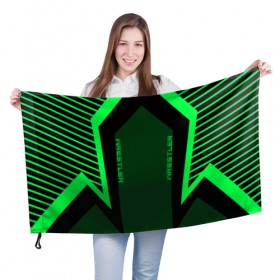 Флаг 3D с принтом Wrestler в Санкт-Петербурге, 100% полиэстер | плотность ткани — 95 г/м2, размер — 67 х 109 см. Принт наносится с одной стороны | борец | борьба | кислотный