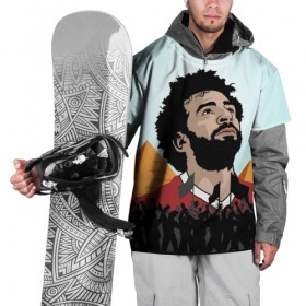 Накидка на куртку 3D с принтом Salah Egypt в Санкт-Петербурге, 100% полиэстер |  | Тематика изображения на принте: liverpool | mohamed | mohammed | salah | ливерпуль | мохамед | мохаммед | салах