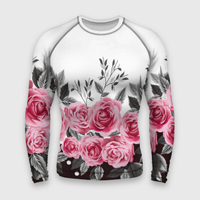 Мужской рашгард 3D с принтом Rose Trend в Санкт-Петербурге,  |  | flowers | hipster | rose | swag | trend | мода | розы | стиль | стильная | цветы