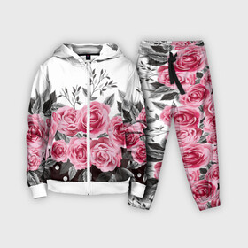 Детский костюм 3D с принтом Rose Trend в Санкт-Петербурге,  |  | flowers | hipster | rose | swag | trend | мода | розы | стиль | стильная | цветы