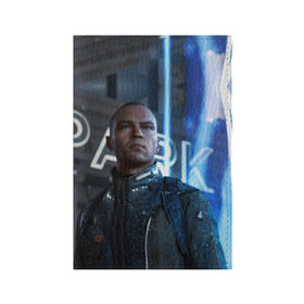 Обложка для паспорта матовая кожа с принтом Markus. Detroit: Become Human в Санкт-Петербурге, натуральная матовая кожа | размер 19,3 х 13,7 см; прозрачные пластиковые крепления | Тематика изображения на принте: 2038 | android | connor | dbh | detroit | future | gamer | human | kara | markus | андроид | будущее | детройт | детройтстатьчеловеком | игра | кара | конор | маркус | человек