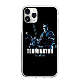 Чехол для iPhone 11 Pro матовый с принтом Terminator alive в Санкт-Петербурге, Силикон |  | arnold schwarzenegger | арнольд шварценеггер | киборг | кино | терминатор