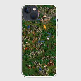 Чехол для iPhone 13 с принтом heroes of might and magic в Санкт-Петербурге,  |  | Тематика изображения на принте: heroes of might and magic | homm | homm3 | might | игра | игры | карта