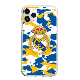 Чехол для iPhone 11 Pro Max матовый с принтом Real Madrid в Санкт-Петербурге, Силикон |  | football | logo | real madrid | spain | sport | арт | испания | камуфляж | лига | лого | милитари | реал | спорт | текстура | фк | футбол | футбольный клуб | эмблема