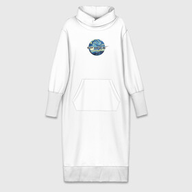 Платье удлиненное хлопок с принтом Space X в Санкт-Петербурге,  |  | ван гог | илон | илон маск | искусство | космос | лунная ночь | маск | небо | прикольная | технологии | тренд