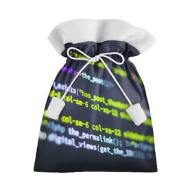 Подарочный 3D мешок с принтом Программирование PHP в Санкт-Петербурге, 100% полиэстер | Размер: 29*39 см | 