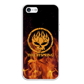 Чехол для iPhone 5/5S матовый с принтом The Offspring в Санкт-Петербурге, Силикон | Область печати: задняя сторона чехла, без боковых панелей | offspring | офспринг | оффспринг | рок