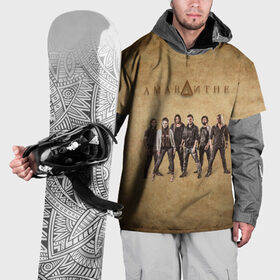 Накидка на куртку 3D с принтом Amaranthe в Санкт-Петербурге, 100% полиэстер |  | Тематика изображения на принте: amaranthe | амаранте | аморанте | датская | дэт | метал | пауэр | шведская