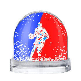 Водяной шар с принтом Форма баскетболиста в Санкт-Петербурге, Пластик | Изображение внутри шара печатается на глянцевой фотобумаге с двух сторон | nba | sport | баскетбалист | мяч | спорт | спортзал | спортивки | спортивная форма | спортивные игры | форма
