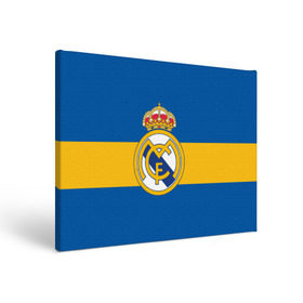 Холст прямоугольный с принтом Реал Мадрид в Санкт-Петербурге, 100% ПВХ |  | football | logo | real madrid | spain | sport | арт | испания | лига | лого | реал | спорт | текстура | фк | футбол | футбольный клуб | эмблема