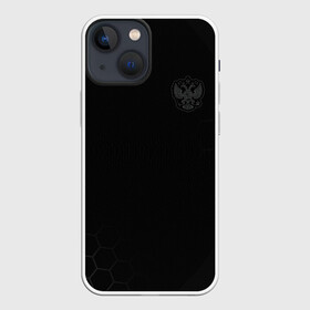 Чехол для iPhone 13 mini с принтом Russia 2018 (Legend) в Санкт-Петербурге,  |  | 0x000000123 | black | eagle | russia | блек | герб | россия | спорт | тренд