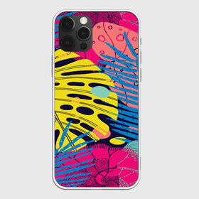 Чехол для iPhone 12 Pro Max с принтом Тропики fashion в Санкт-Петербурге, Силикон |  | Тематика изображения на принте: fashion | leaf | листья | мода | море | отдых | природа | тропики