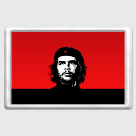 Магнит 45*70 с принтом Che Guevara в Санкт-Петербурге, Пластик | Размер: 78*52 мм; Размер печати: 70*45 | 