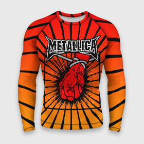 Мужской рашгард 3D с принтом Metallica в Санкт-Петербурге,  |  | anger | fans | metall | metallica | st | альбом | альбома | группа | логотип | металл | металлика | обложка | фанат