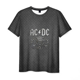 Мужская футболка 3D с принтом AC DC в Санкт-Петербурге, 100% полиэфир | прямой крой, круглый вырез горловины, длина до линии бедер | ac dc | acdc | acdc ас дс | австралийская | ангус янг | асдс | блюз | группа | крис слэйд | метал | молния | музыка | музыканты | певцы | рок | рок н ролл | стиви янг | хард | хардрок | эксл роуз