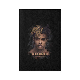 Обложка для паспорта матовая кожа с принтом XXXTentacion / Jahseh Onfroy в Санкт-Петербурге, натуральная матовая кожа | размер 19,3 х 13,7 см; прозрачные пластиковые крепления | freex | tentacion | xxx | xxxtentacion | тентаньсьен | тентасьён | тентасьон