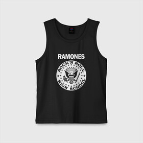 Детская майка хлопок с принтом Ramones в Санкт-Петербурге,  |  | группа | панк | рамон | рамонес | рамоунз | рамоунс | рок | хард