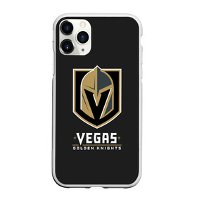 Чехол для iPhone 11 Pro матовый с принтом Vegas Golden Knights в Санкт-Петербурге, Силикон |  | Тематика изображения на принте: 