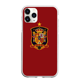 Чехол для iPhone 11 Pro матовый с принтом Сборная Испании в Санкт-Петербурге, Силикон |  | сборная испании | футбол