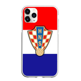 Чехол для iPhone 11 Pro матовый с принтом Сборная Хорватии флаг в Санкт-Петербурге, Силикон |  | европы | хорватия | чемпионат мира | чм