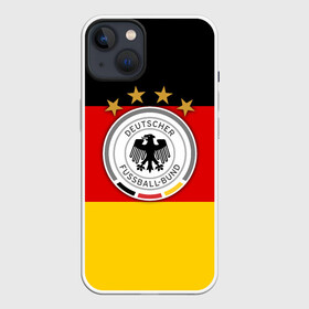 Чехол для iPhone 13 с принтом Сборная Германии флаг в Санкт-Петербурге,  |  | Тематика изображения на принте: германия | европы | мира | чемпионат | чм
