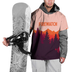 Накидка на куртку 3D с принтом FIREWATCH в Санкт-Петербурге, 100% полиэстер |  | Тематика изображения на принте: art | campo santo | firewatch | game | горы | закат | игра | лес | пейзаж | пожарный дозор | солнце | холмы